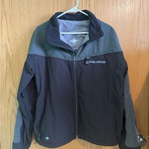Polaris Black and Gray Woman’s large jacket